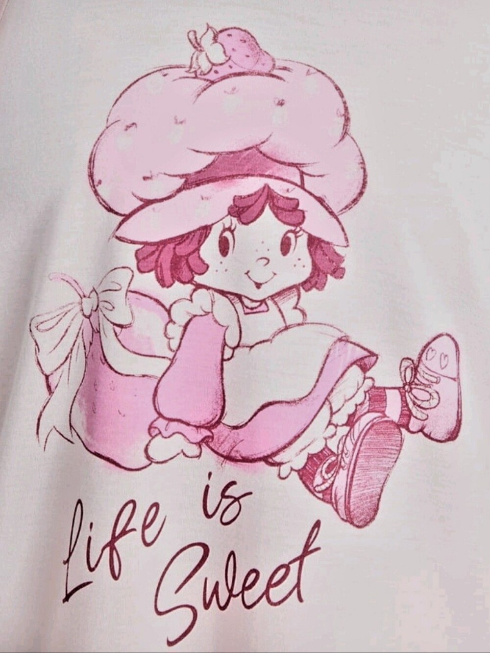 Strawberry Shortcake Sleep Tank and Shorts Set - Picture 3 of 5